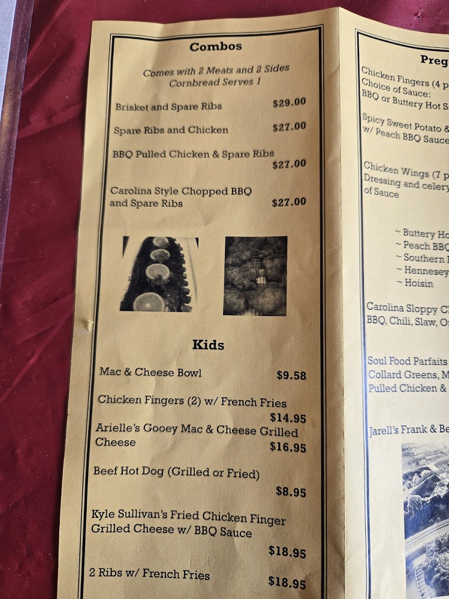 Menu Big Daddy's Home Plate Bbq-8